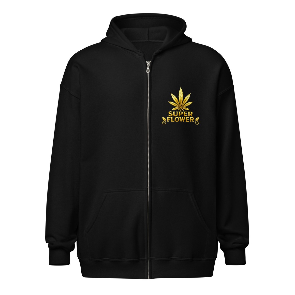 SF 001 Unisex Heavy Zip Hoodie